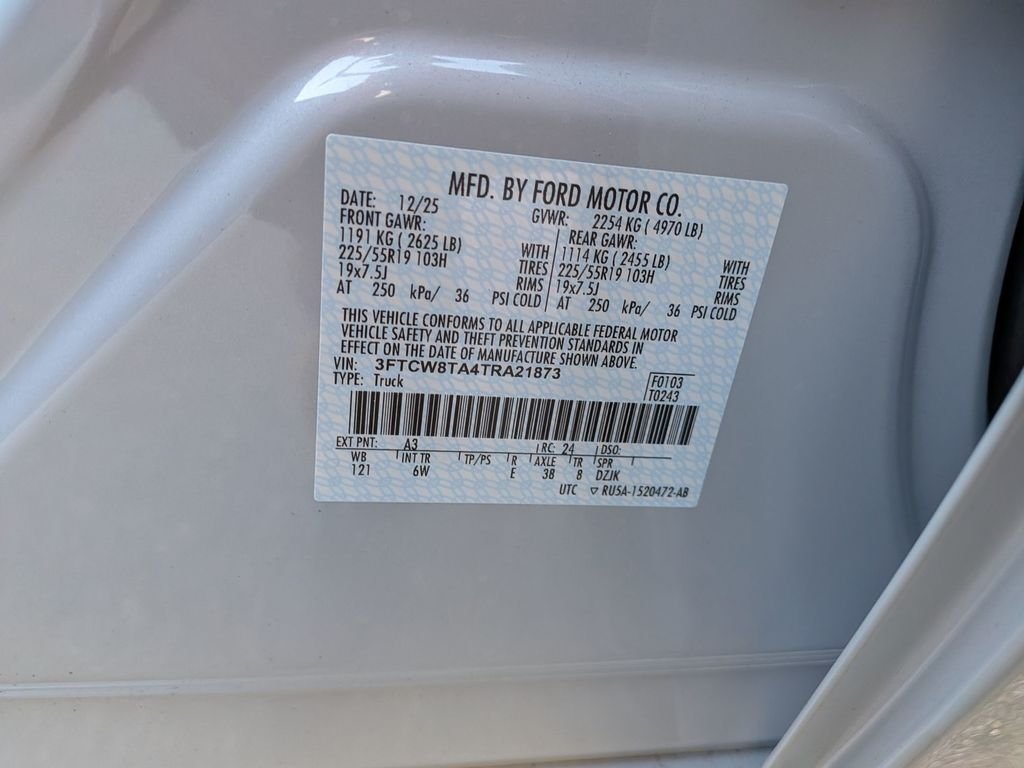 New 2026 Space White Metallic Ford Lobo™ image 36
