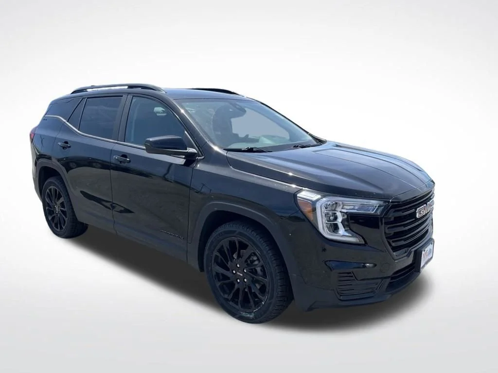 Used 2023 Ebony Twilight Metallic GMC SLE image 8