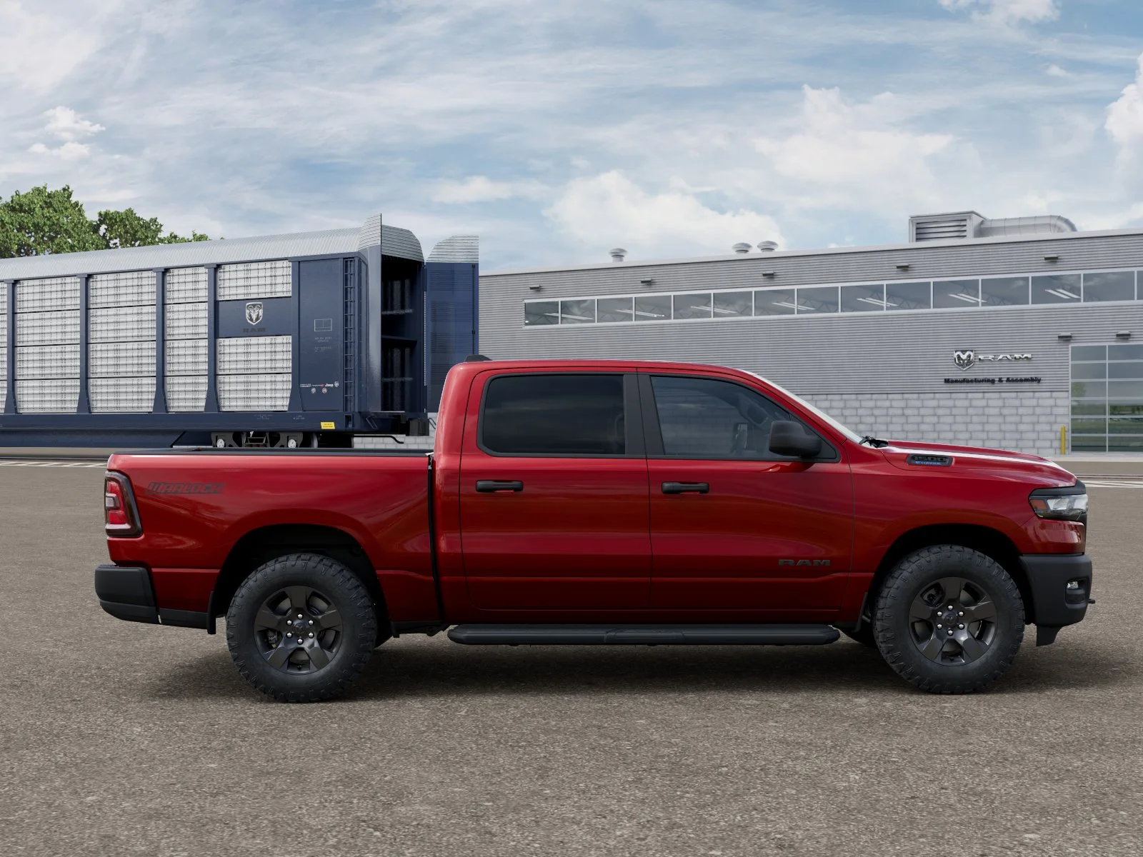 New 2026 Molten Red Pearl-Coat Exterior Paint RAM  image 12