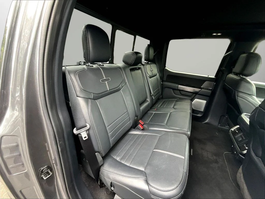 Used 2022 Gray Metallic Ford Platinum image 28