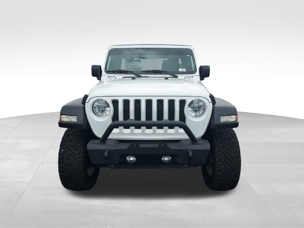 Used 2019 White Jeep Unlimited Sport S image 8