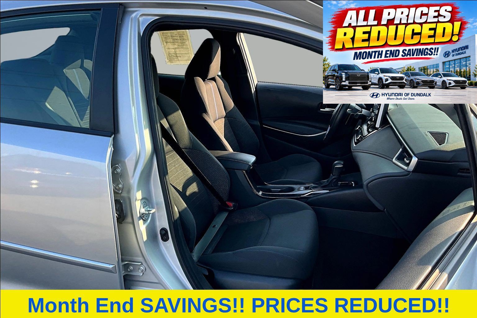 Used 2021 Silver Toyota SE image 26
