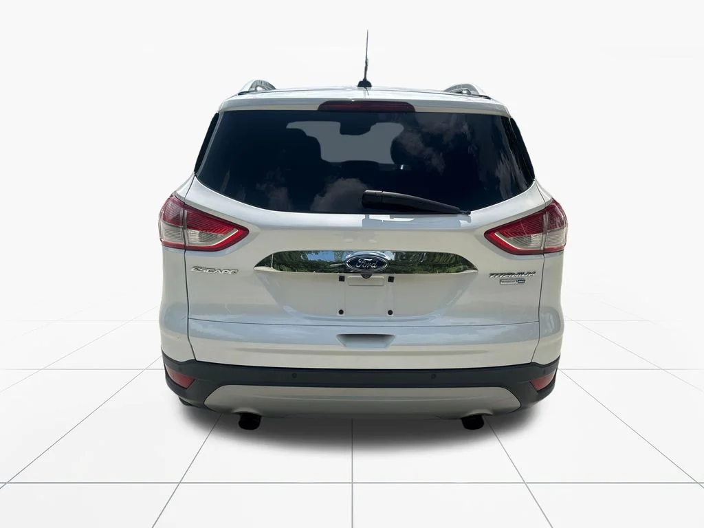 Used 2015 White Platinum Clearcoat Metallic Ford Titanium image 7
