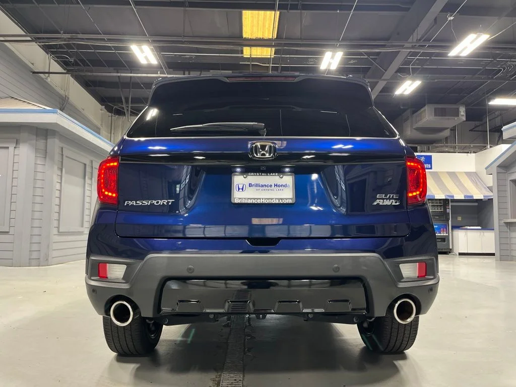 Certified Used 2023 Obsidian Blue Pearl Honda AWD ELITE image 6