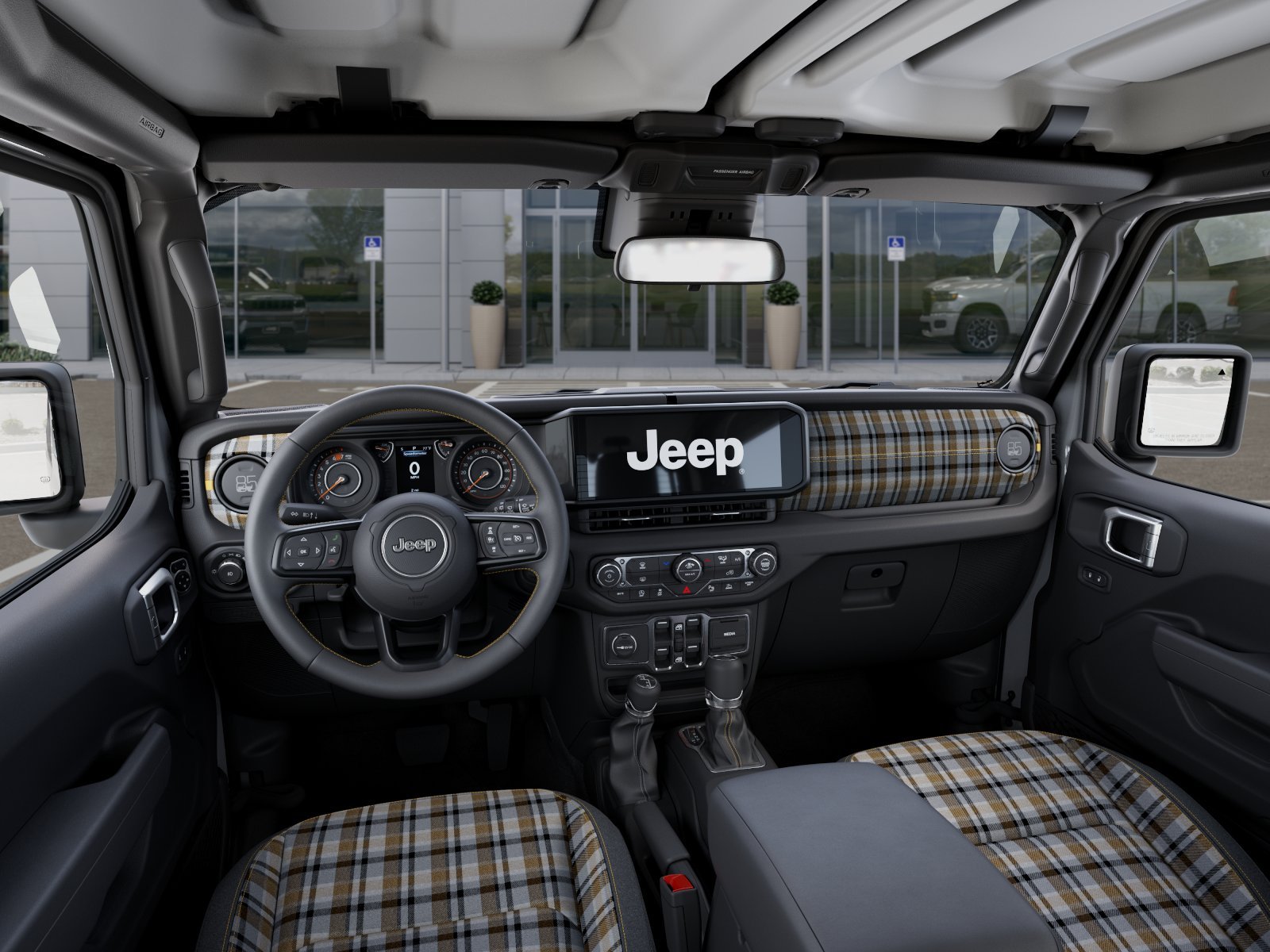 New 2026 Bright White Clear-Coat Exterior Paint Jeep 85th Anniversary image 49