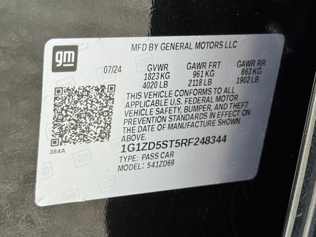 Used 2024 Black Chevrolet LT image 21