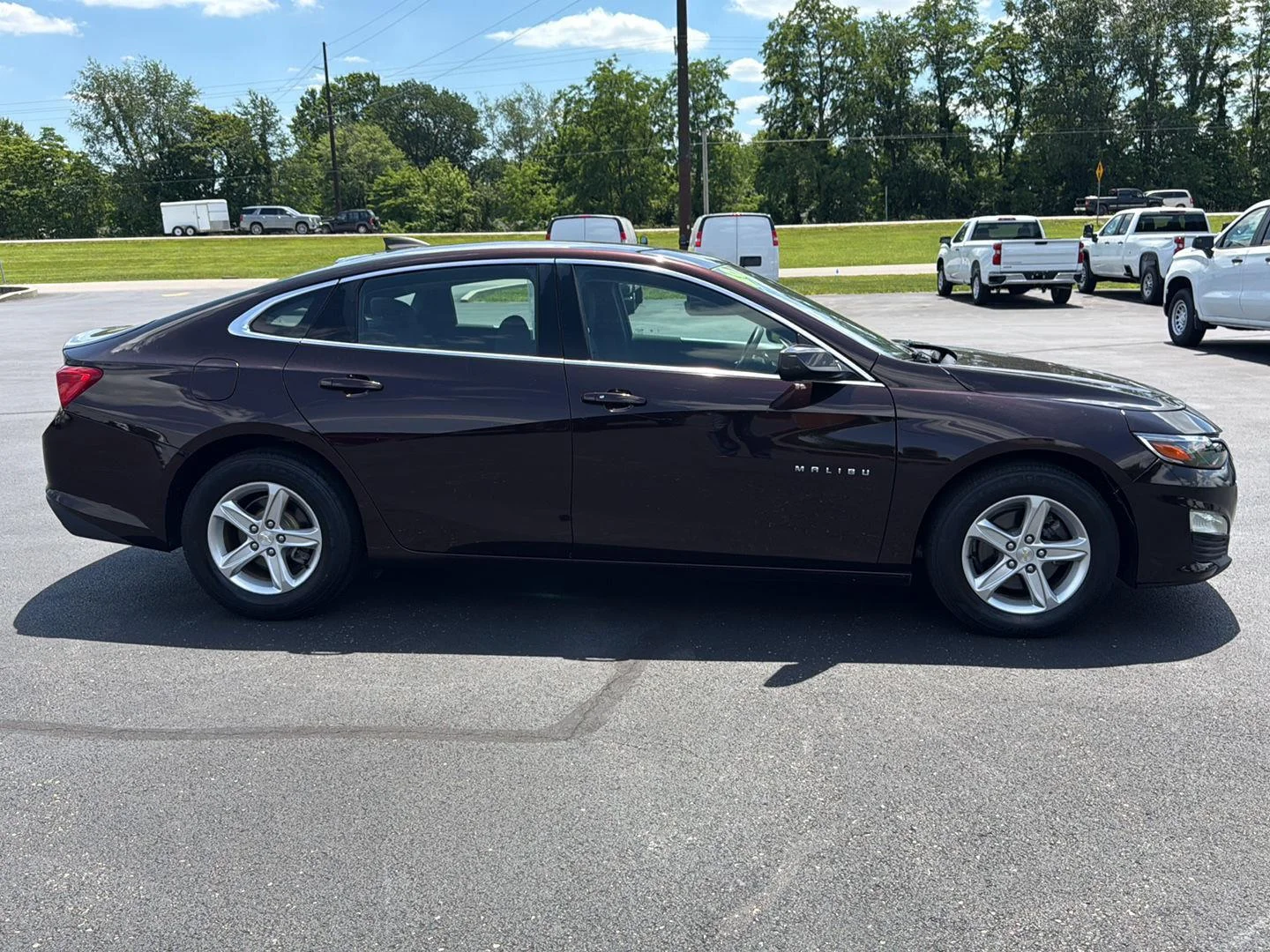 Used 2020 Black Cherry Metallic Chevrolet LS image 8