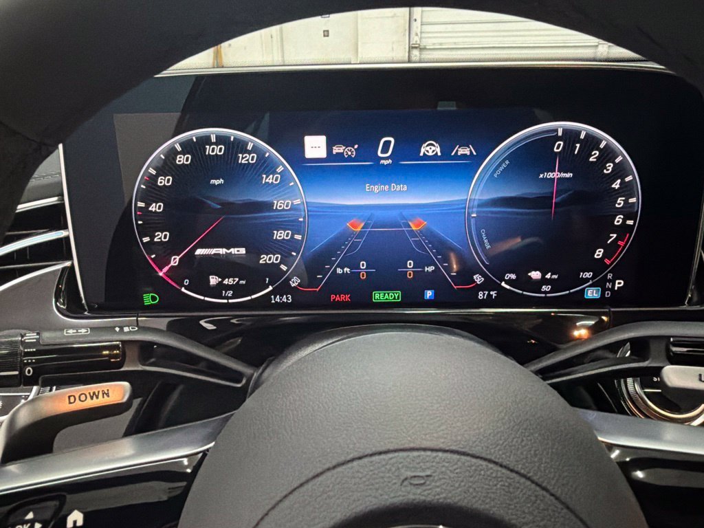 New 2027 Nautical Blue Metallic Mercedes-Benz AMG® E 53 Hybrid Sedan image 87