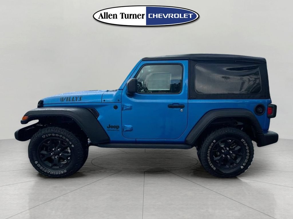 Used 2022 Blue Jeep Willys image 6