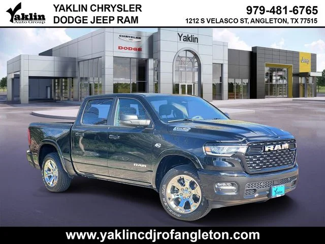 New 2026 Diamond Black Crystal Pearl-Coat Exterior Paint RAM Big Horn/Lone Star image 1