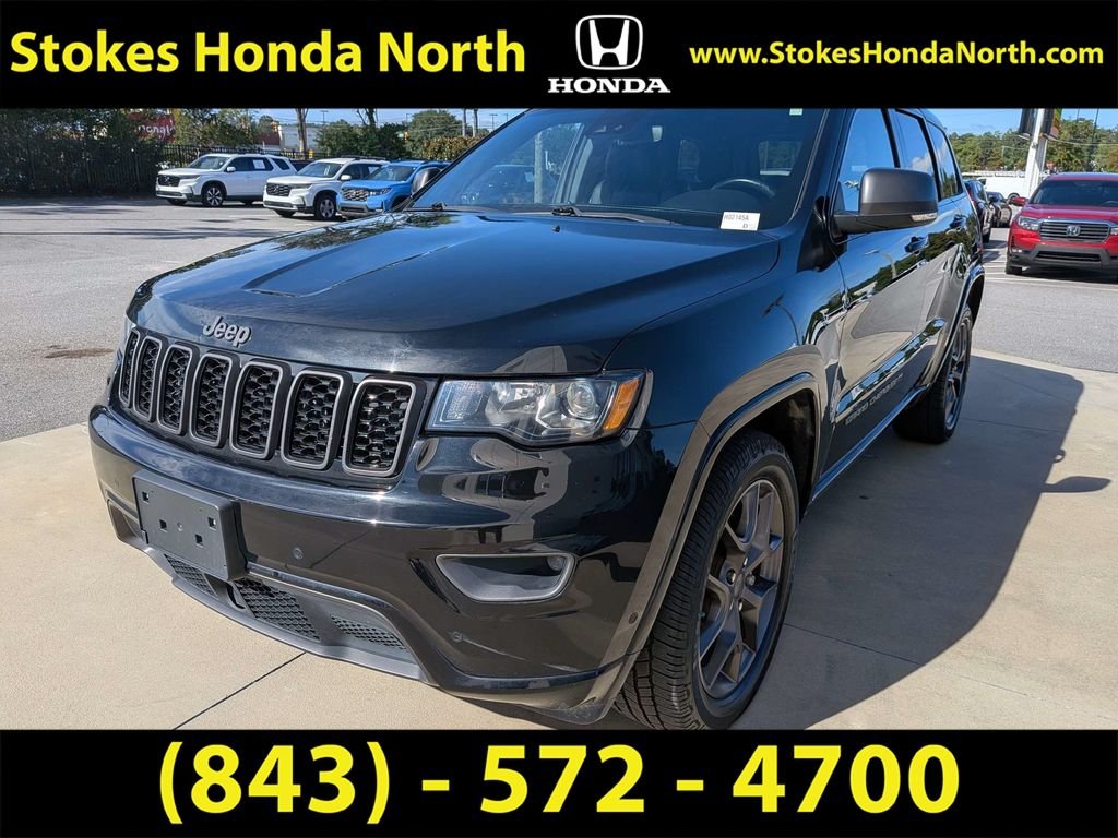 Used 2021 Black Jeep 80th Anniversary Edition image 4
