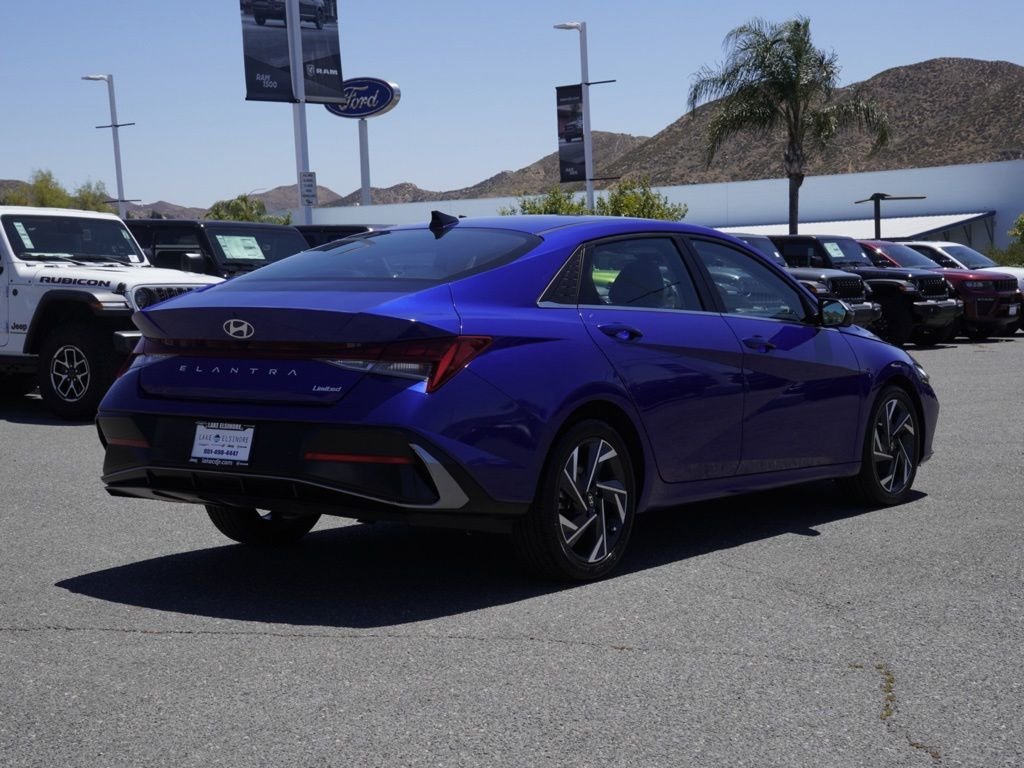 Certified Used 2024 Blue Hyundai Limited image 3