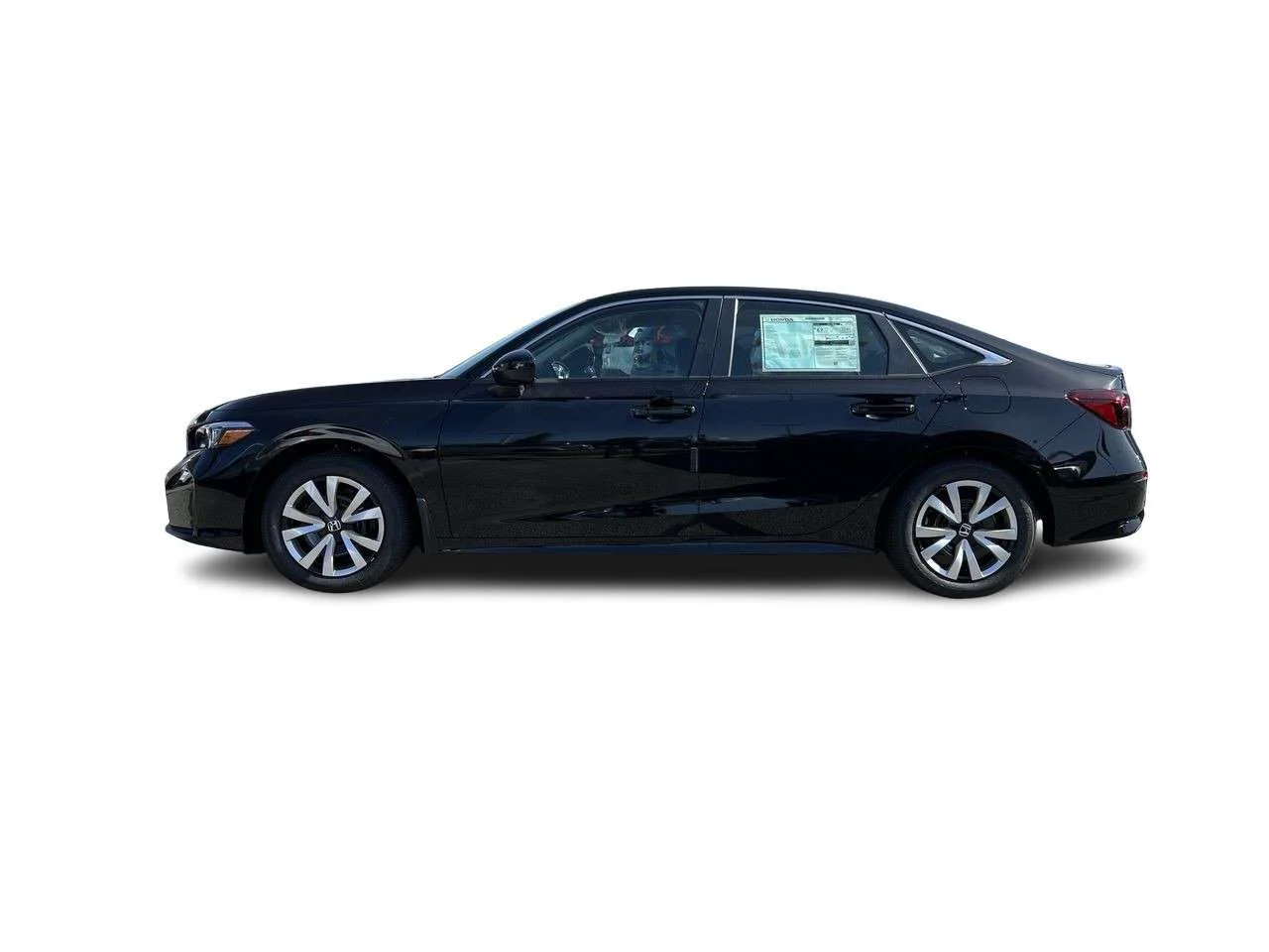 Used 2025 Crystal Black Pearl Honda LX CVT Sedan Certified Pre-Owned   No Accident   O image 8