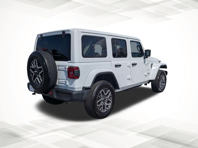 Used 2024 White Jeep Sahara image 4