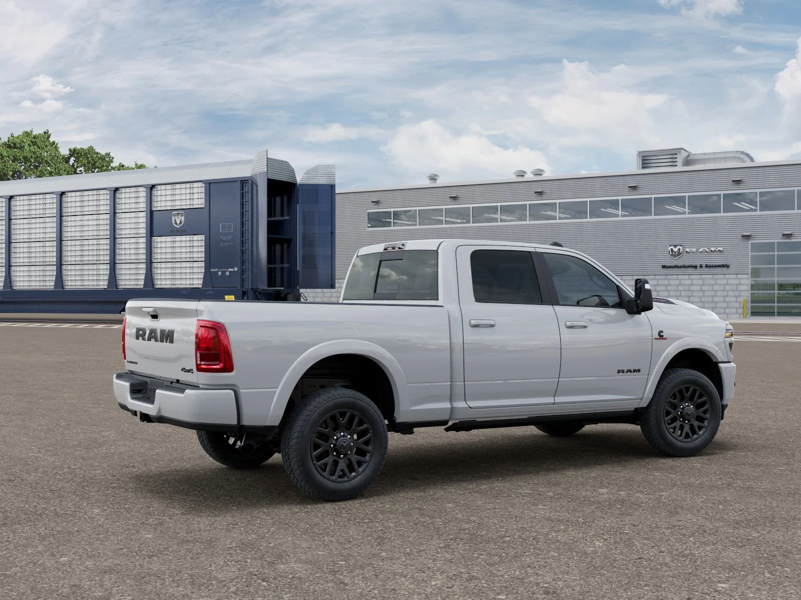 New 2026 Bright White Clearcoat RAM Limited image 4