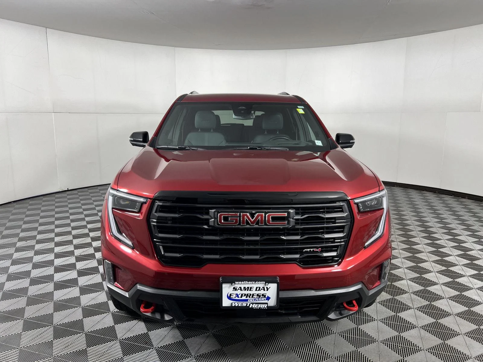 Used 2024 Volcanic Red Tintcoat GMC AT4 image 14