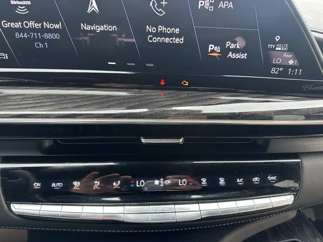 Used 2021 Black Cadillac Premium Luxury image 44