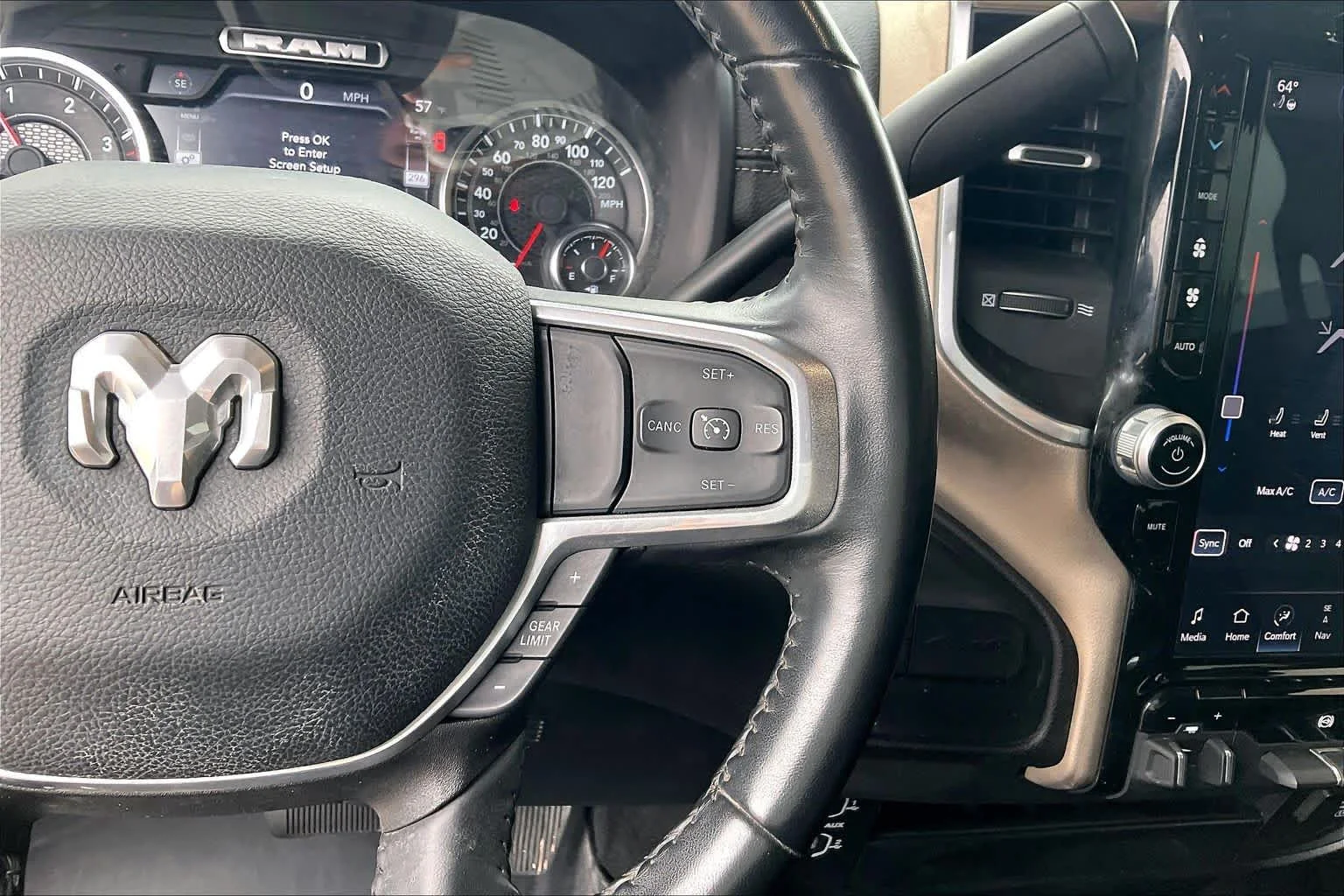 Used 2024 Bright White Clearcoat Ram Laramie image 24