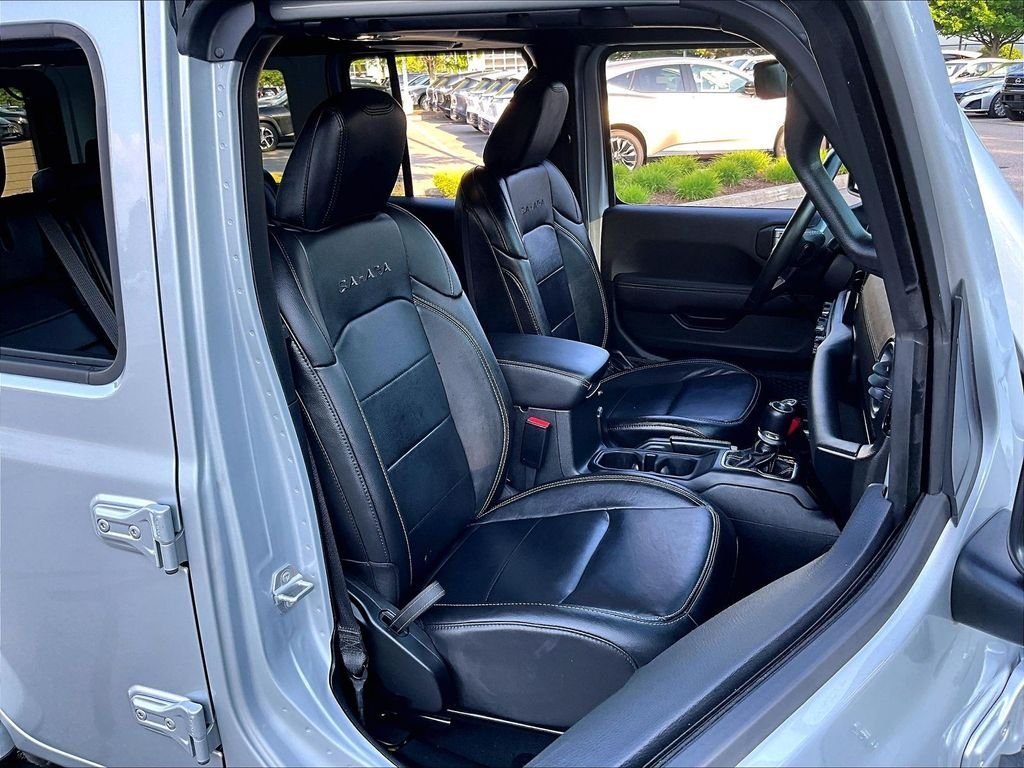 Used 2023 Silver Jeep Sahara 4xe image 11
