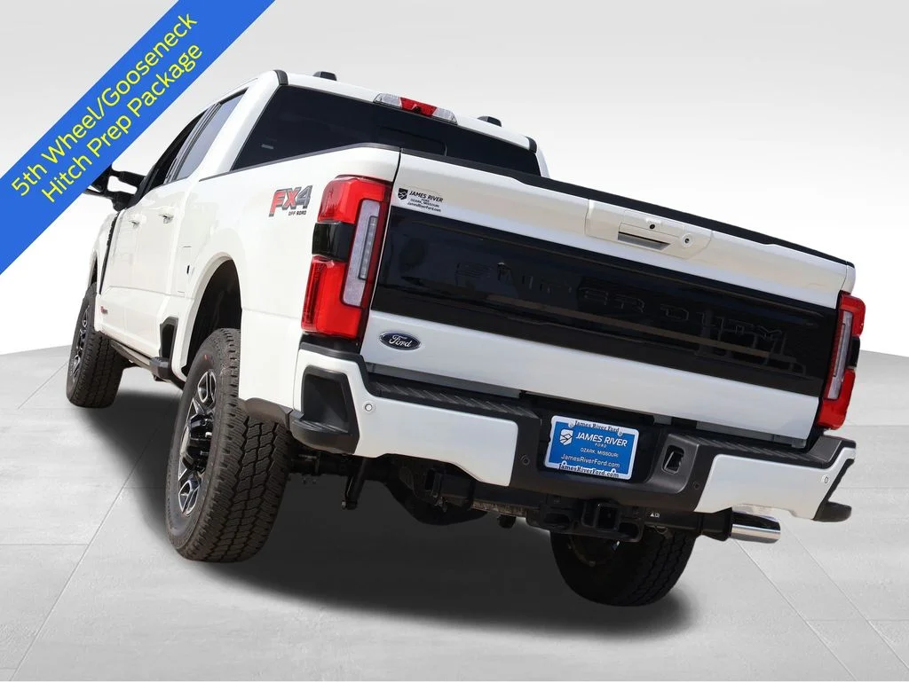 New 2026 Star White Metallic Tri-Coat Ford F-250® Platinum® image 3