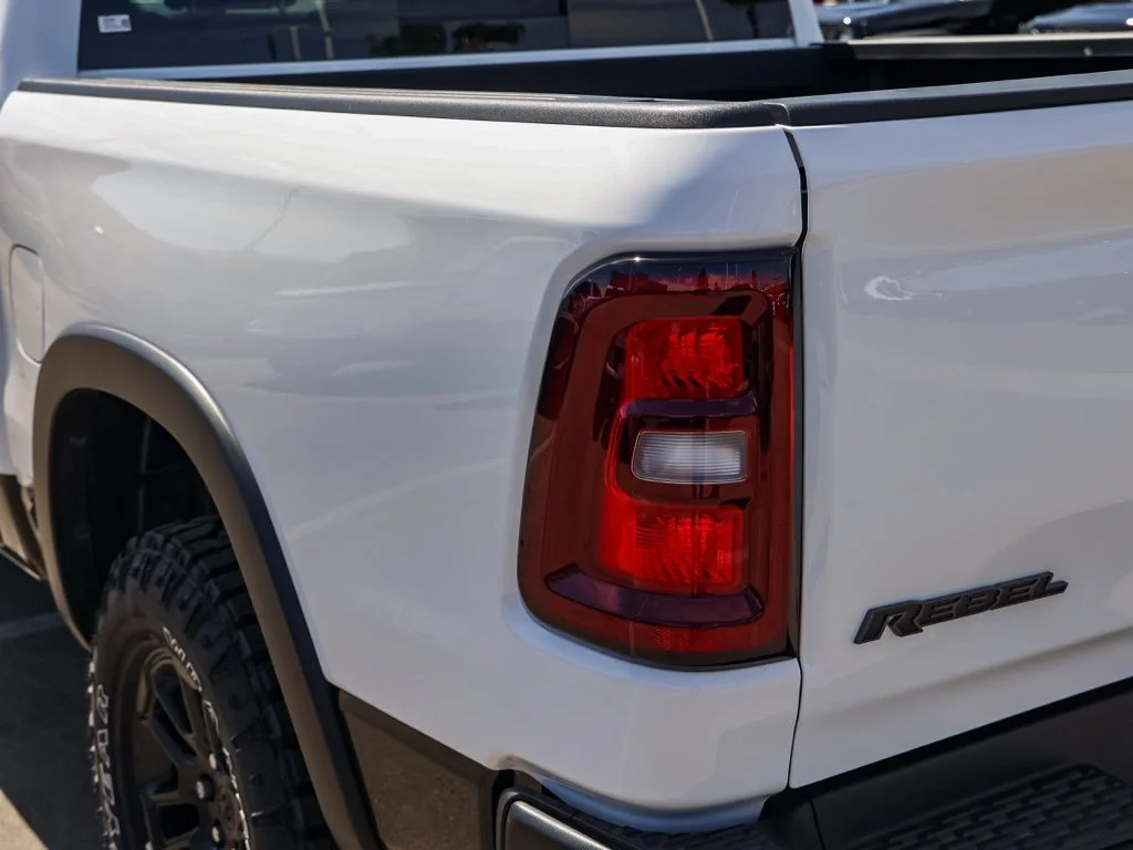 New 2026 Bright White Clear-Coat Exterior Paint RAM Rebel image 122