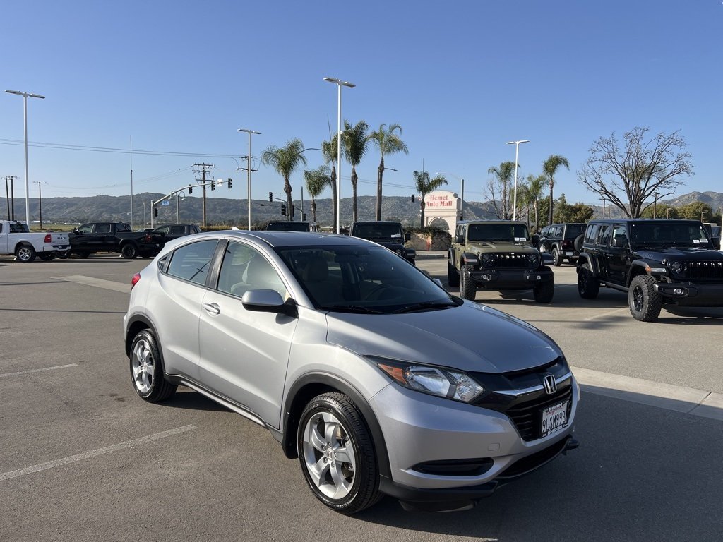 Used 2017 Honda HR-V LX with VIN 3CZRU5H35HM701871 for sale in Hemet, CA