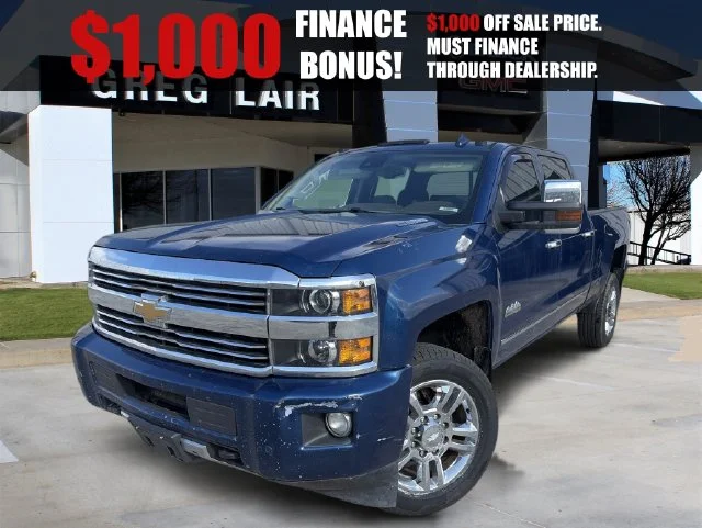 Used 2015 Blue Chevrolet High Country image 1