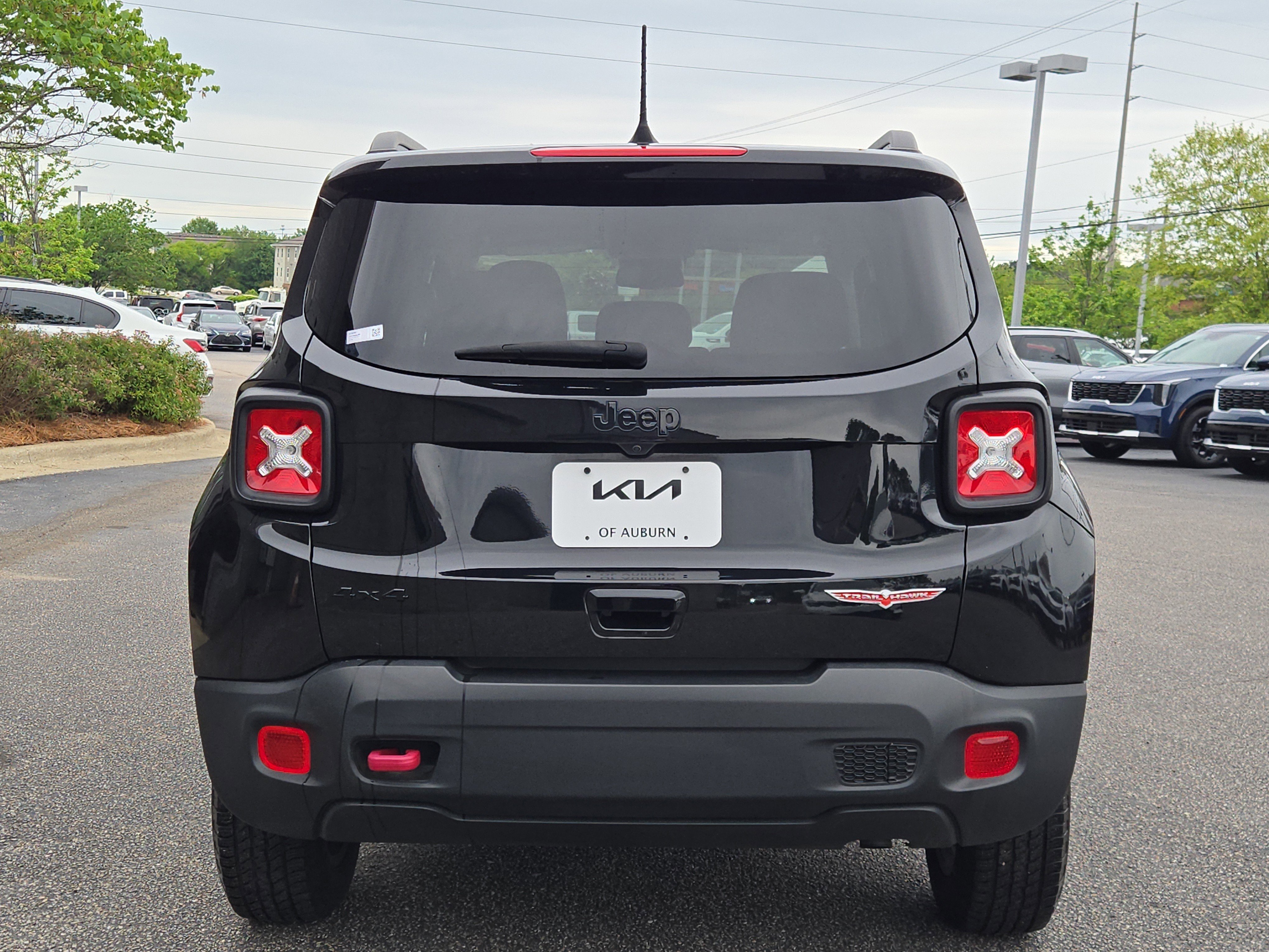 Used 2023 Black Clearcoat Jeep Trailhawk image 8