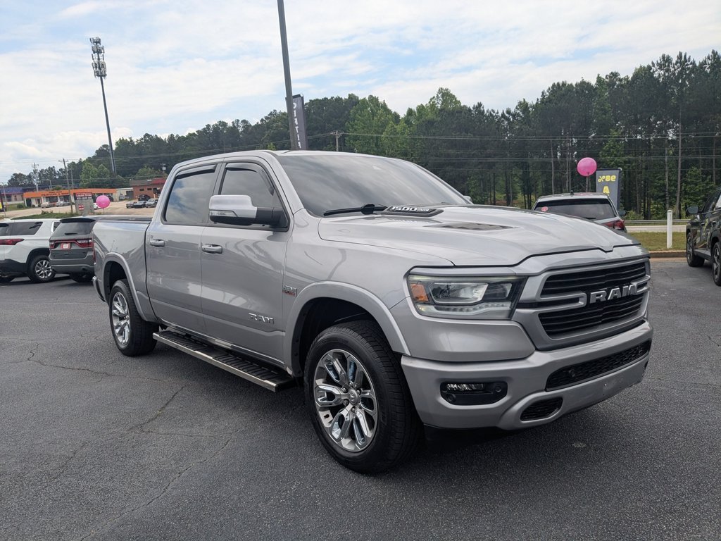 Used 2022 Billet Silver Metallic Clearcoat Ram Laramie image 3