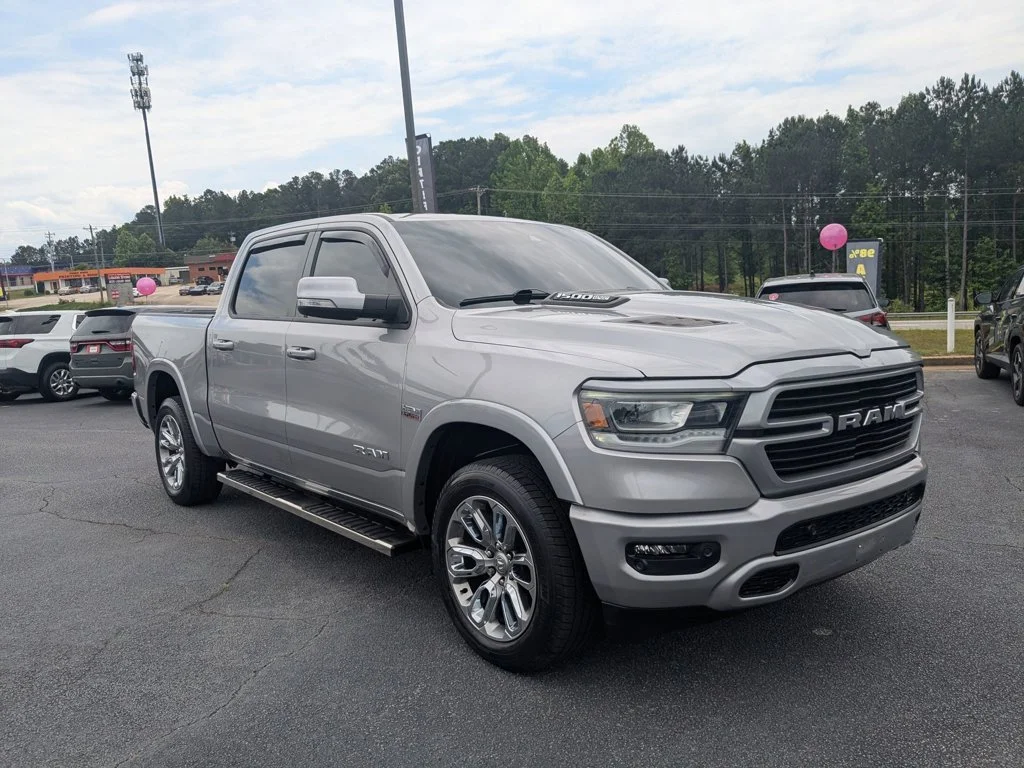 Used 2022 Billet Silver Metallic Clearcoat Ram Laramie image 3