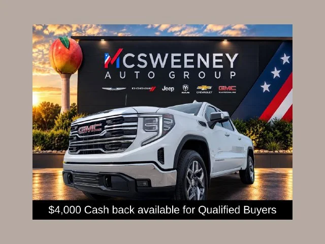 New 2026 Summit White GMC SLT image 1
