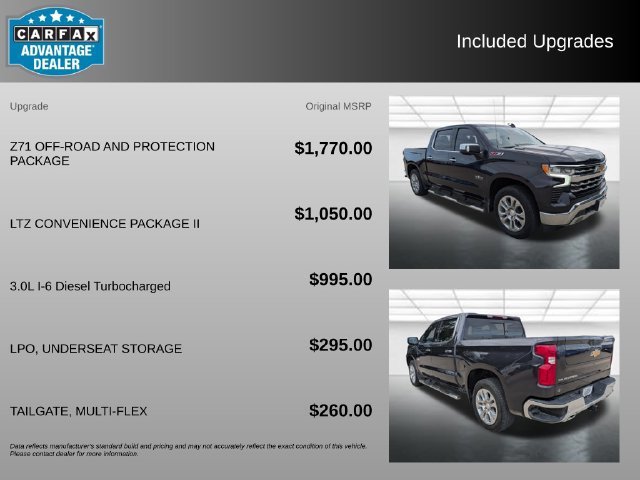 Used 2024 Dark Ash Metallic Chevrolet LTZ image 3
