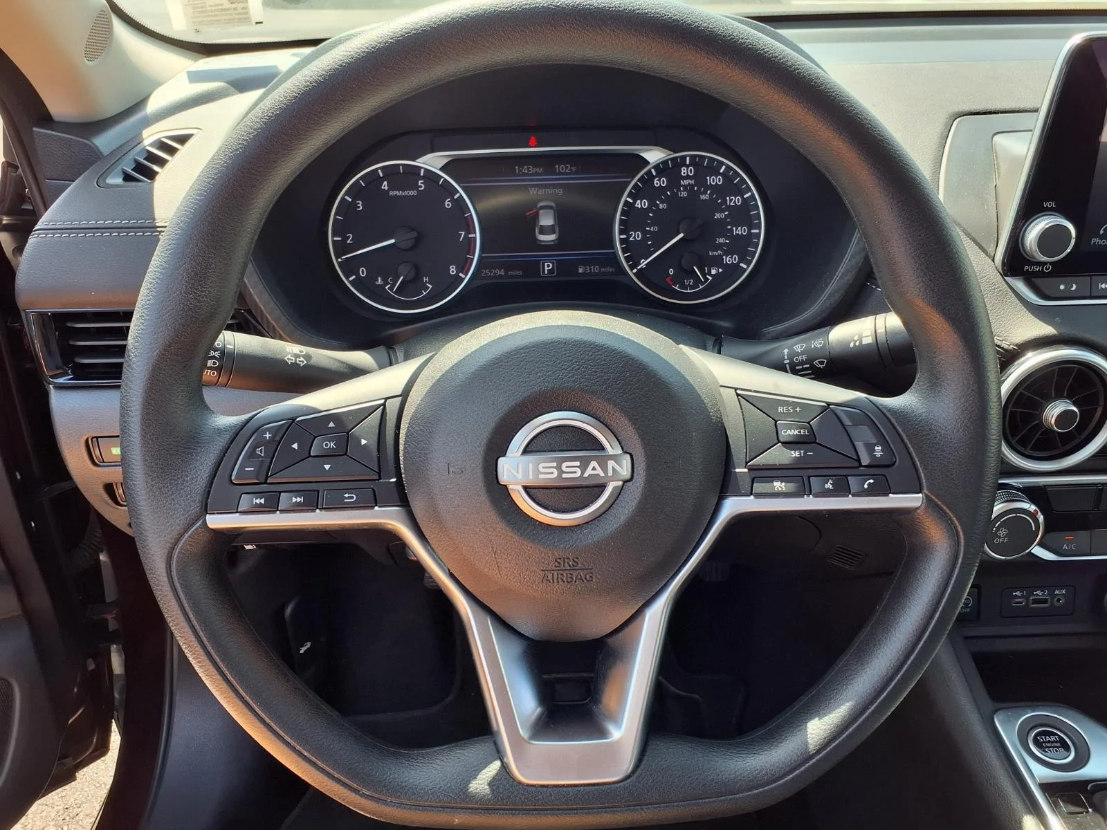 Used 2025 Rosewood Metallic Nissan SV image 9