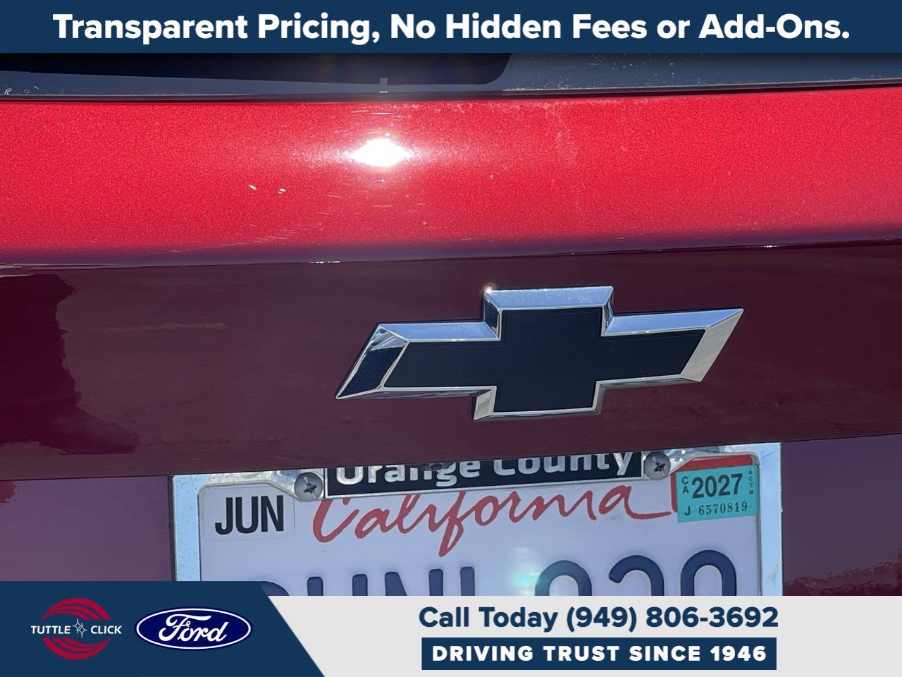 Used 2025 Crimson Metallic Chevrolet 2RS image 8