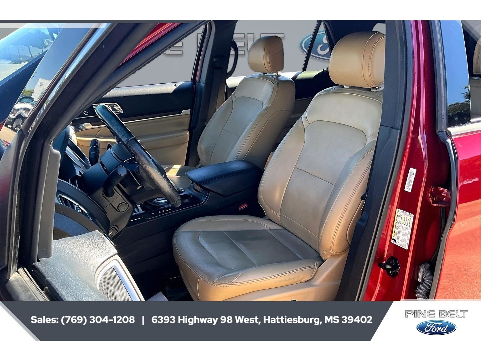 Used 2016 Ruby Red Metallic Tinted Clearcoat Ford Limited image 18