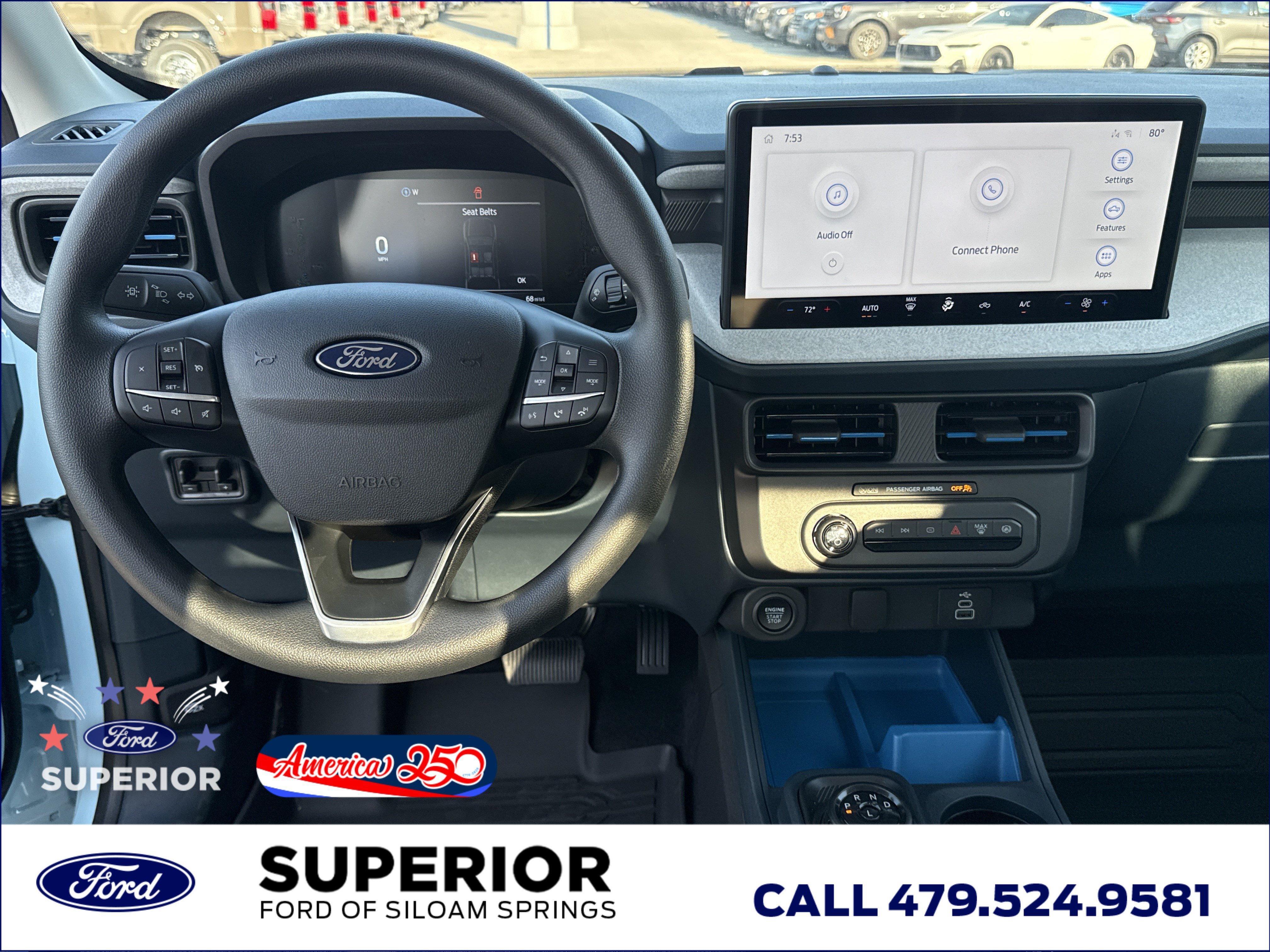New 2026 Light Blue Ford XLT AWD image 8