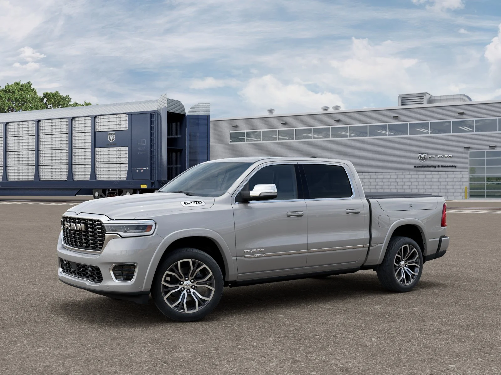 New 2026 Silver Zynith Exterior Paint RAM Tungsten image 1