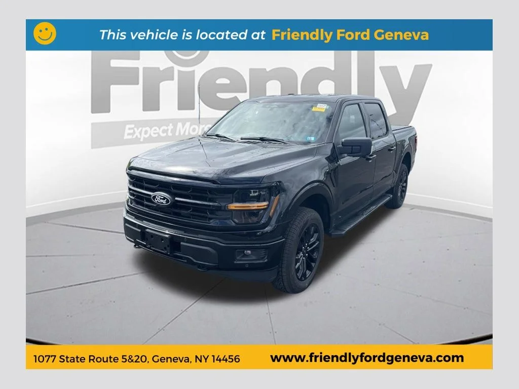 Used 2025 Agate Black Metallic Ford XLT image 37