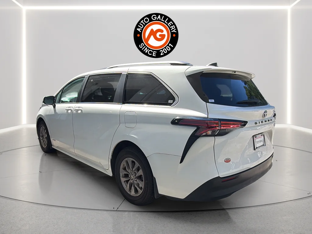 Used 2021 White Toyota LE image 5