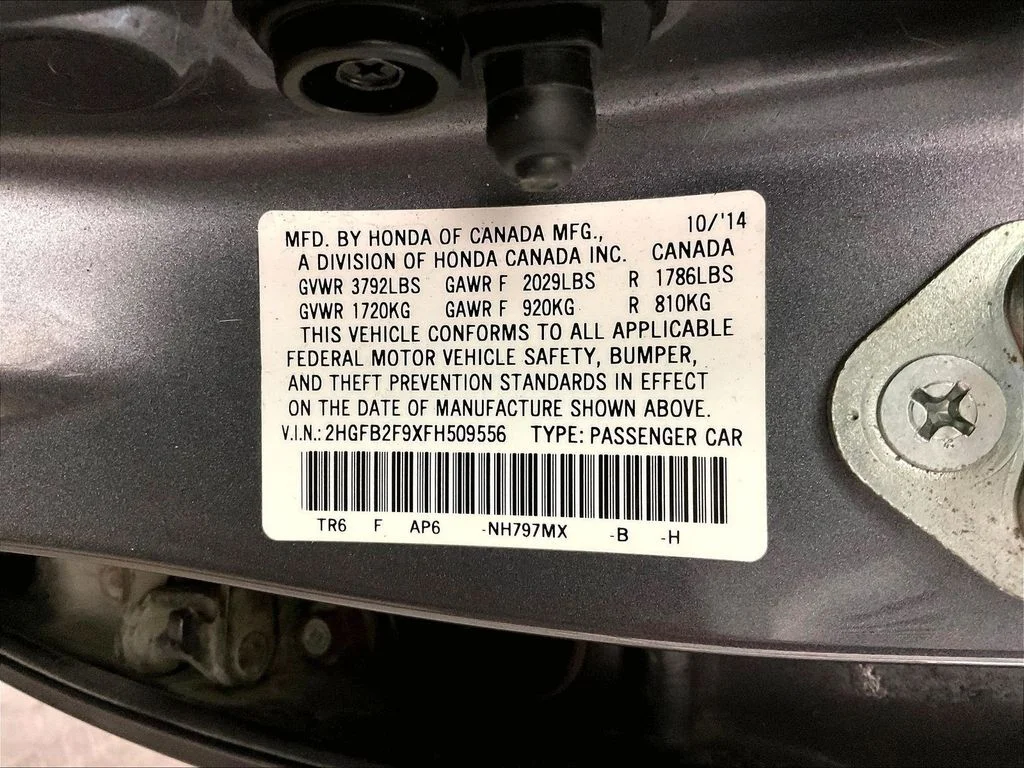 Used 2015 Gray Honda EX-L image 39