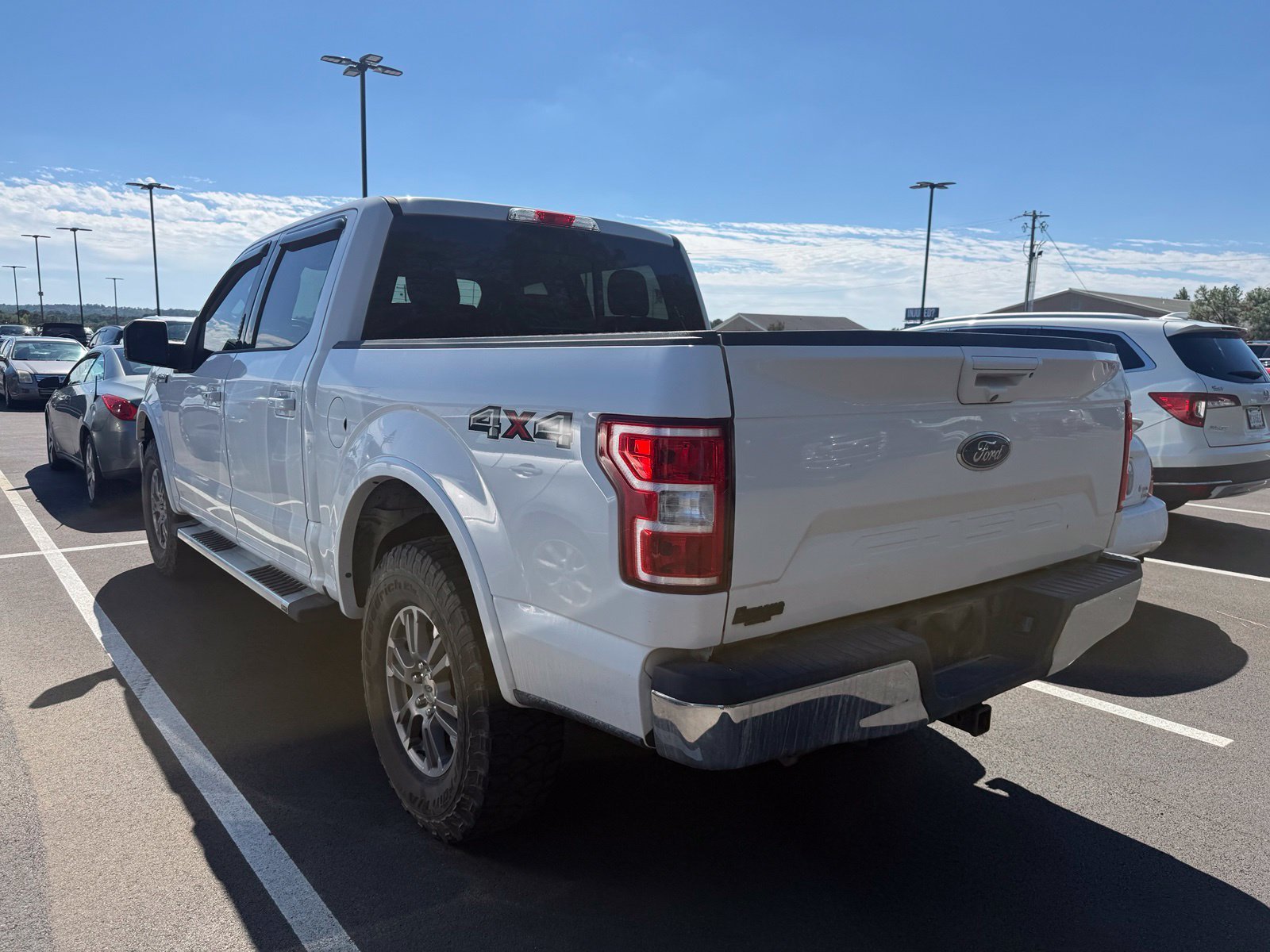 Used 2018 White Ford Lariat image 4