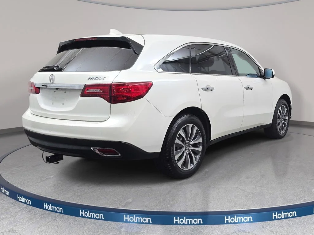 Used 2015 White Diamond Pearl Acura 3.5L Technology Package image 6