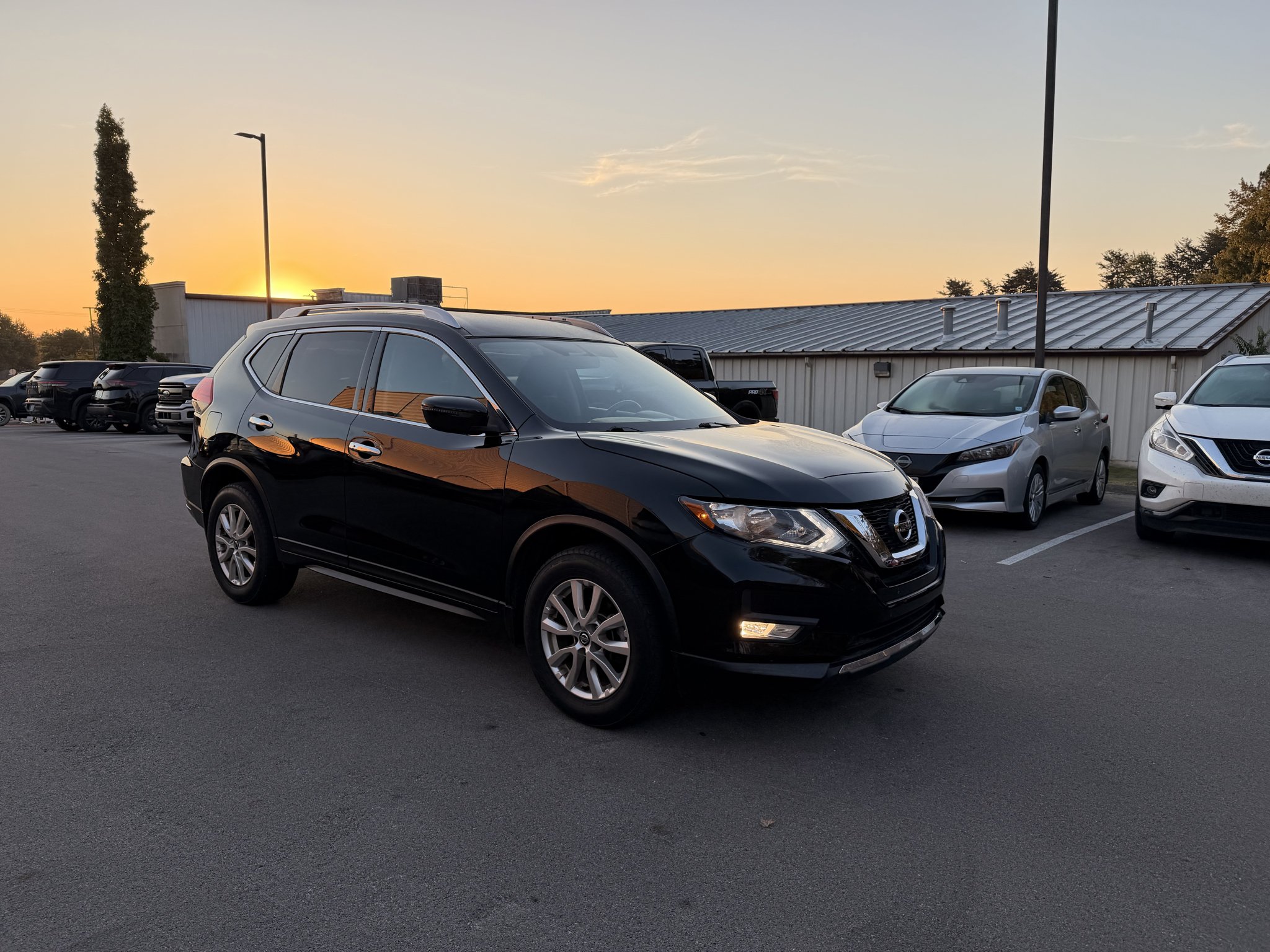 Certified Used 2017 Magnetic Black Nissan SV image 3