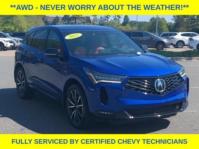 Used 2025 Blue Acura A-Spec Advance Package image 3