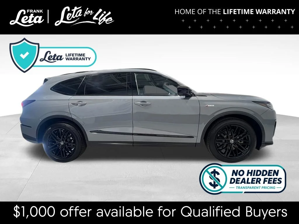 New 2026 Liquid Carbon Metallic Acura A-Spec Advance Package image 10