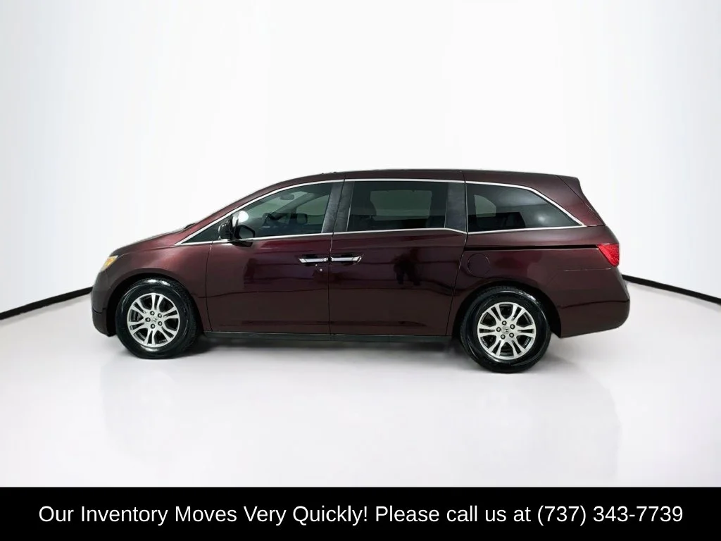 Used 2013 Dark Cherry Pearl Honda EX image 4