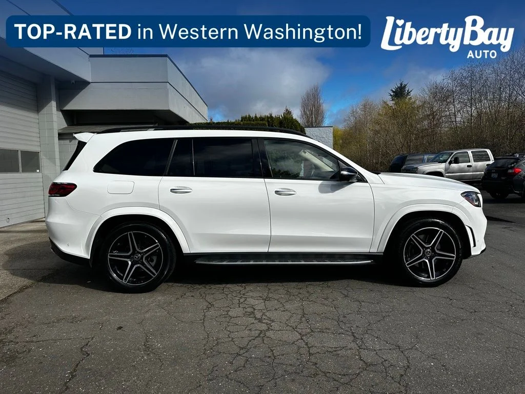 Used 2022 White Mercedes-Benz GLS 450 image 8