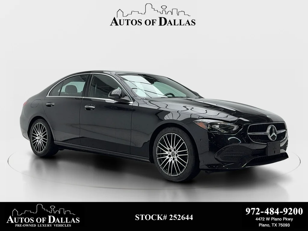 Used 2025 Black Mercedes-Benz C 300 image 1