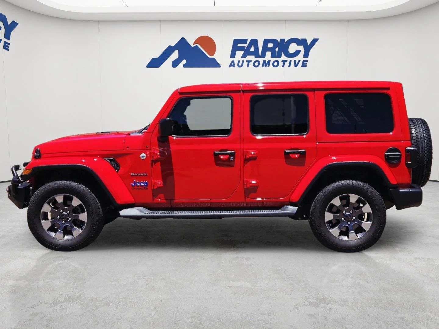 Used 2020 Firecracker Red Clearcoat Jeep Sahara image 6