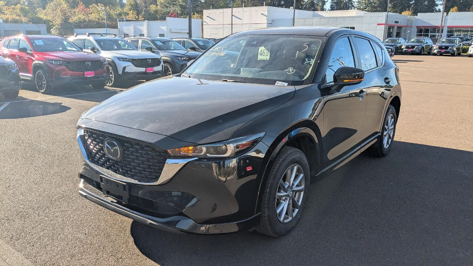 Certified Used 2025 Jet Black Mica Mazda 2.5 S Preferred Package image 1